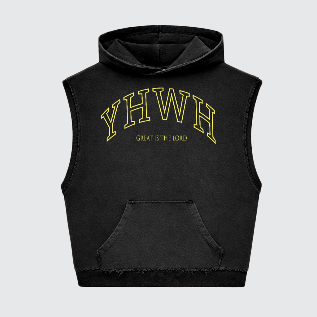 YHWH Sleeveless Hoodie