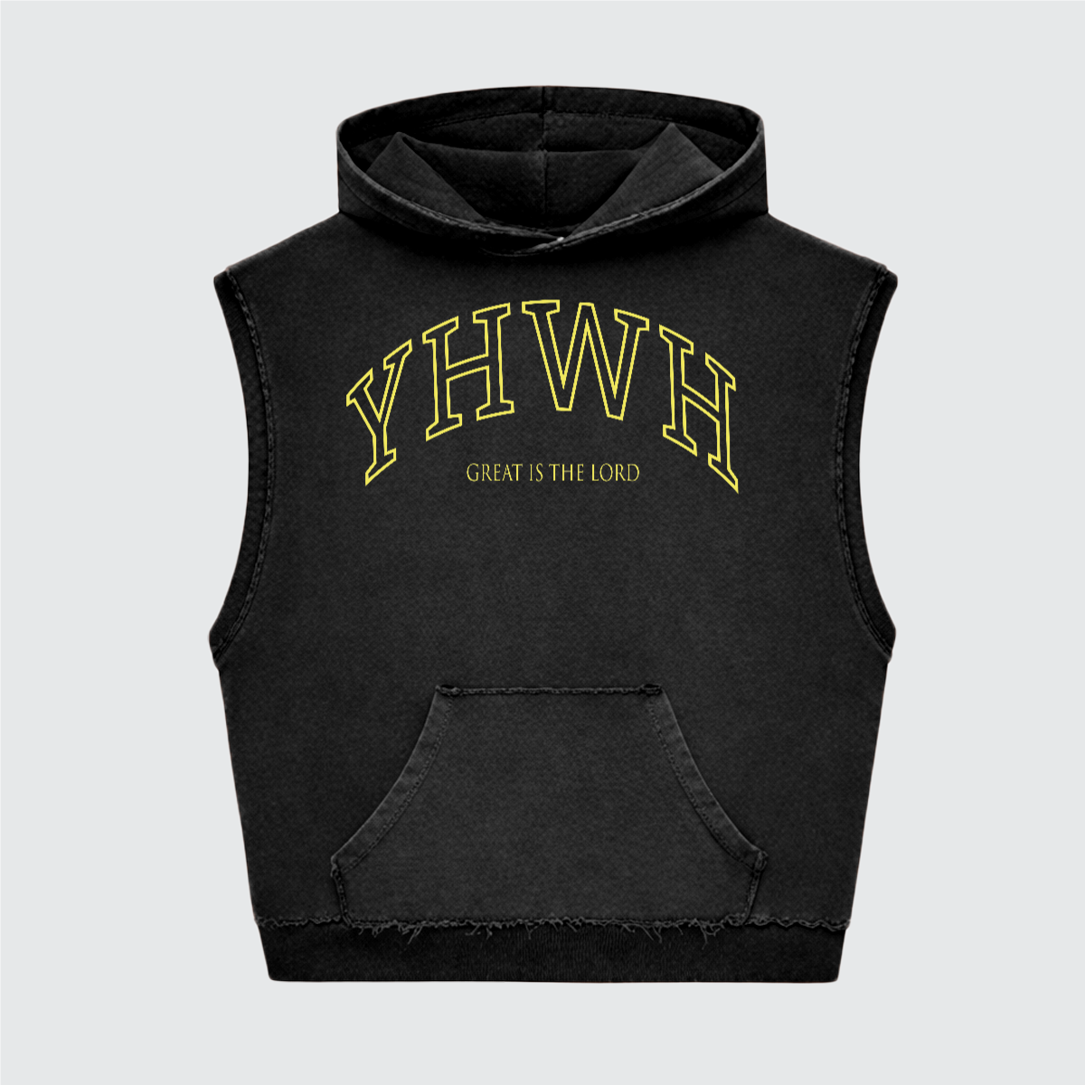 YHWH Sleeveless Hoodie