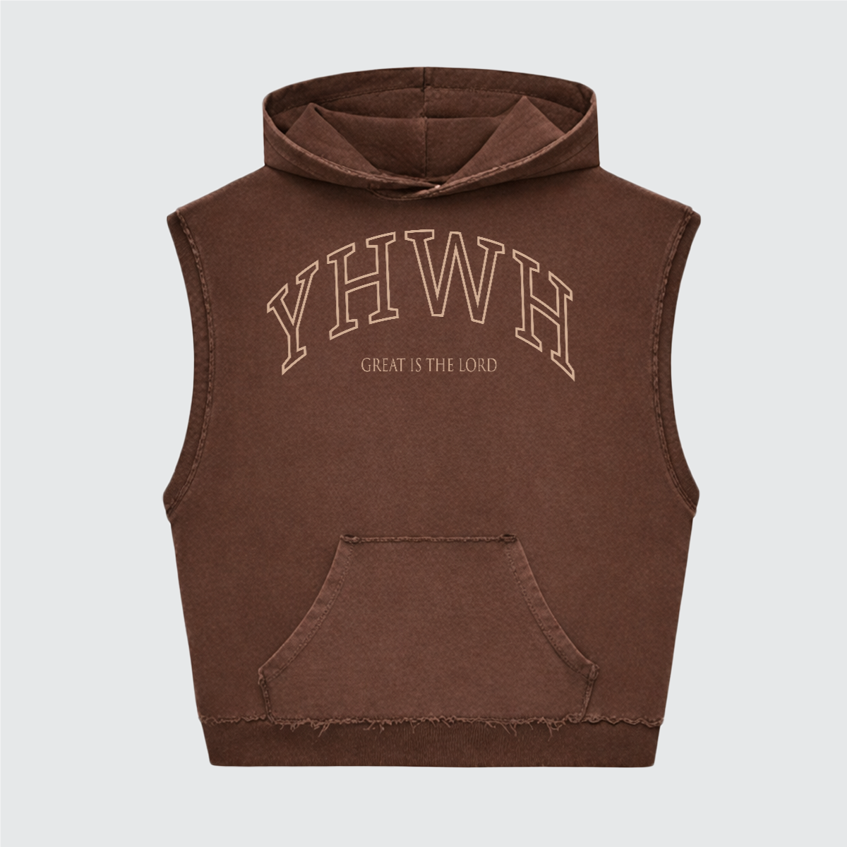 YHWH Sleeveless Hoodie