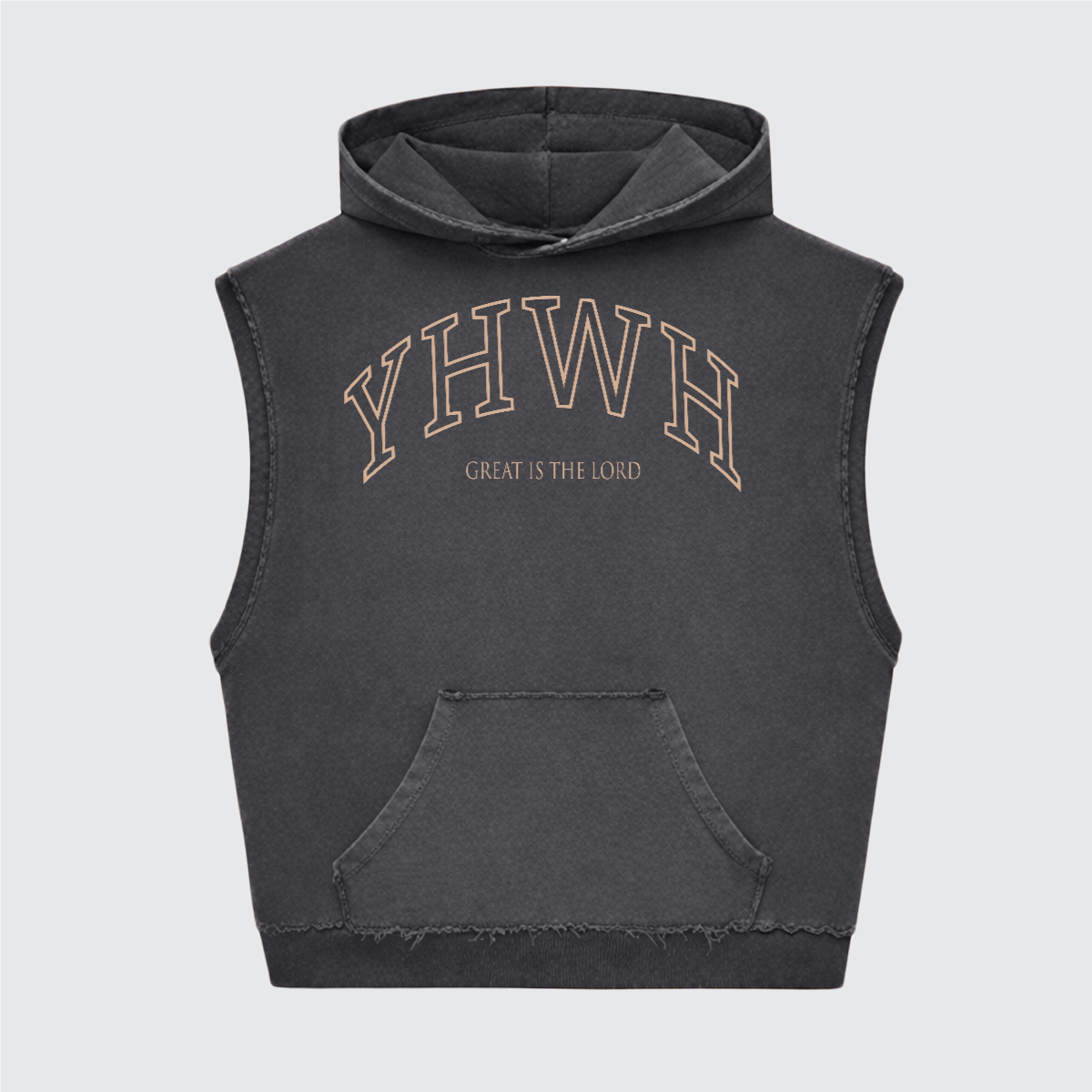 YHWH Sleeveless Hoodie