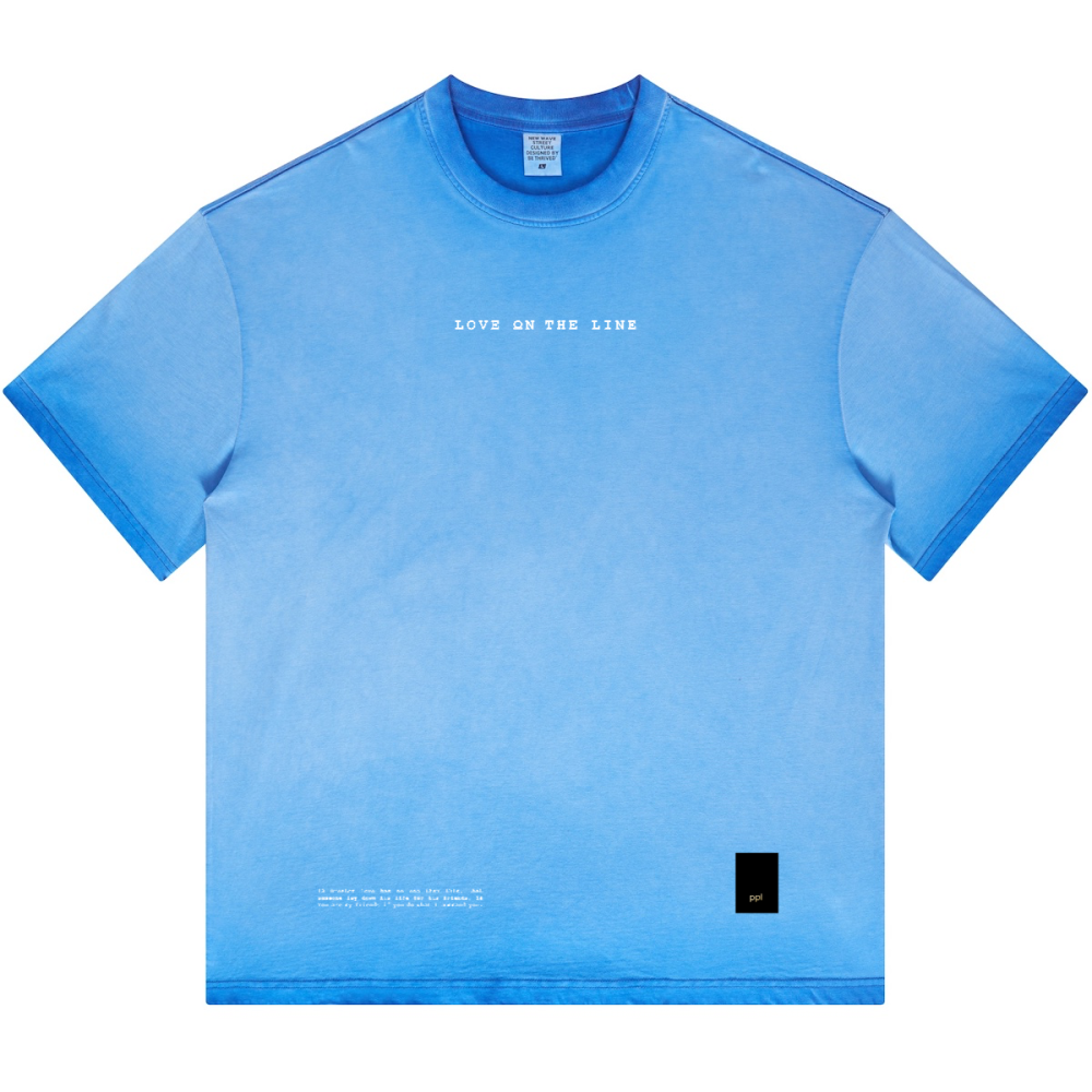 Love On The Line Dopamine Washed T