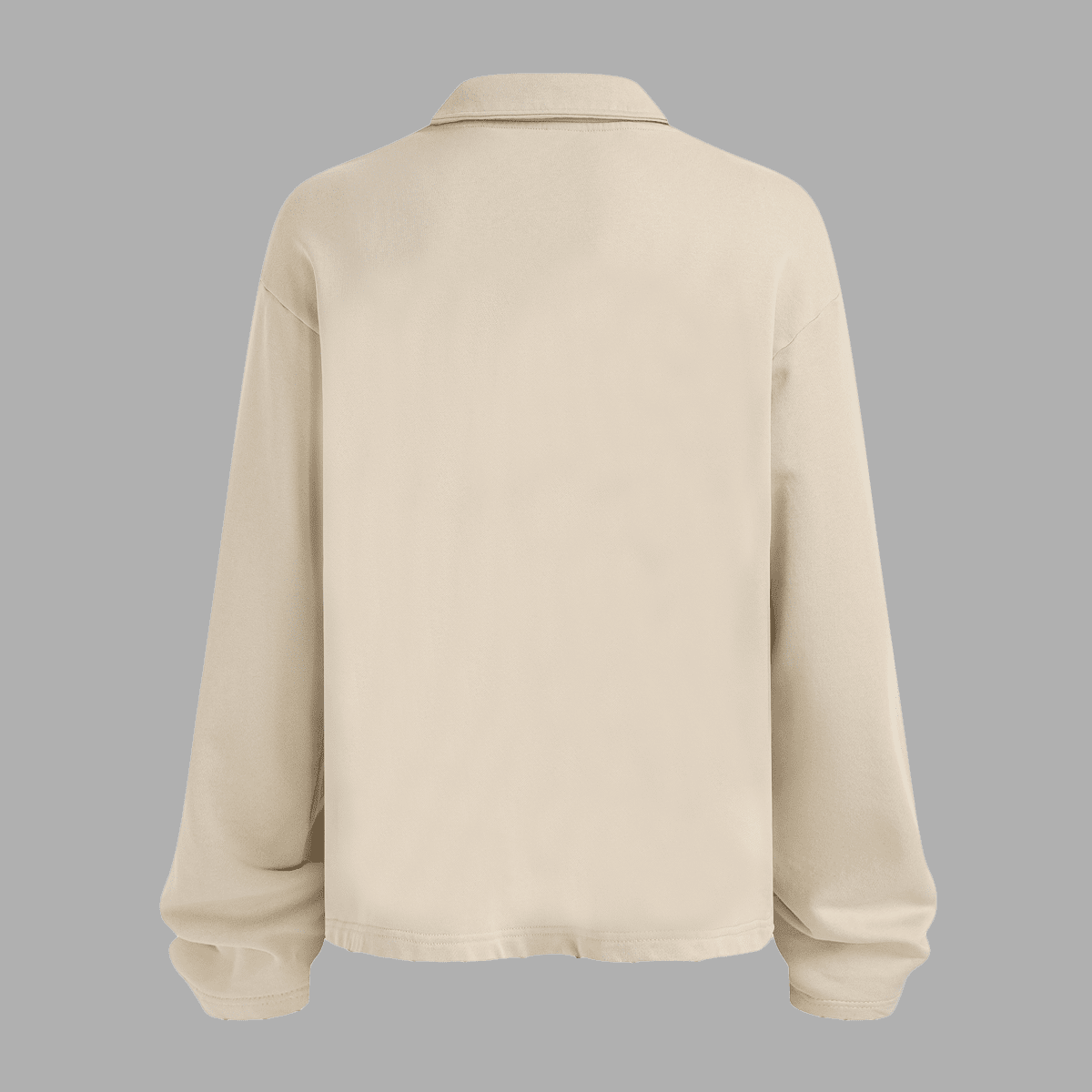 Acts9.2 Distressed French Terry Collared Shirt