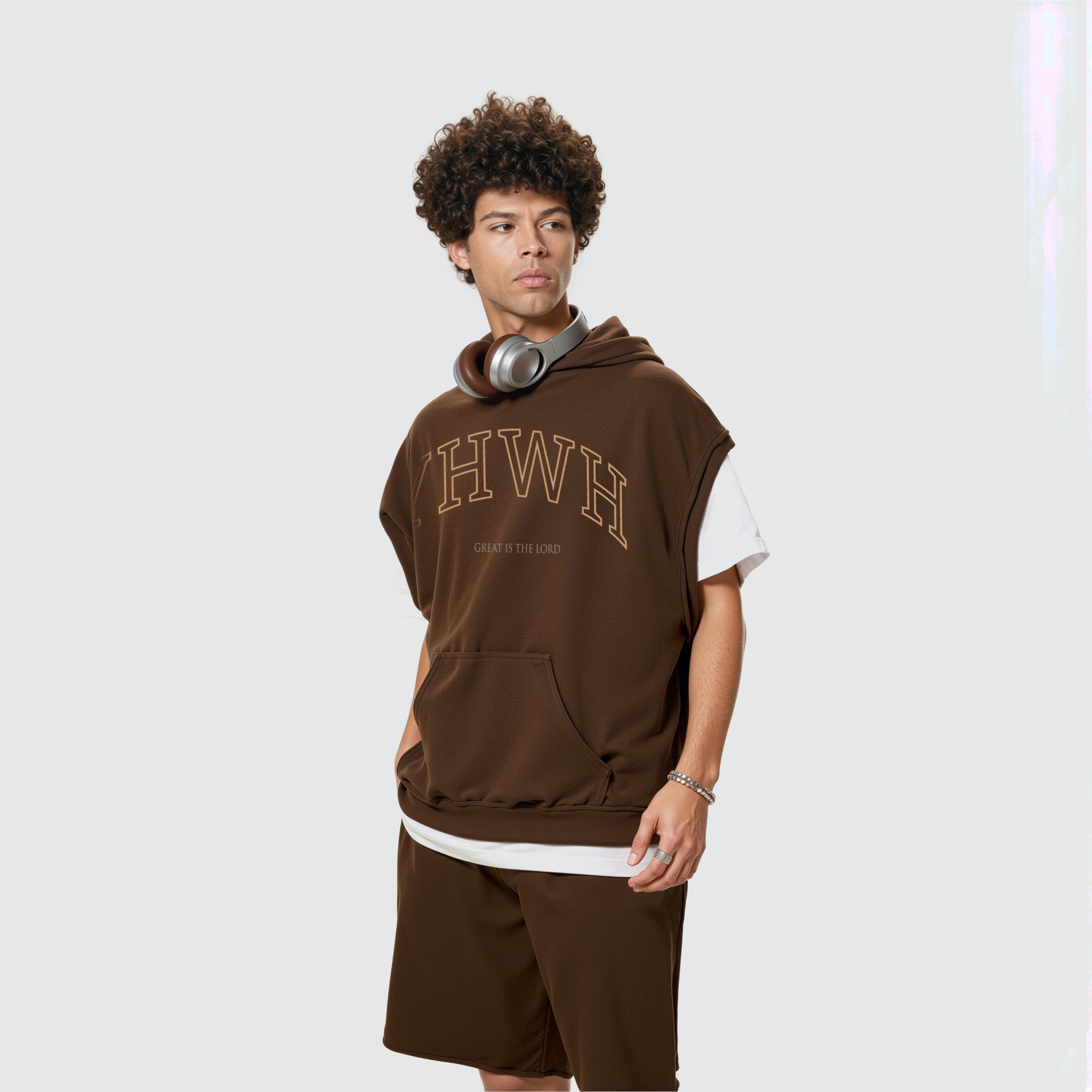 YHWH Sleeveless Hoodie